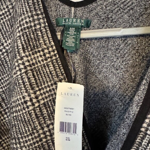 Ralph Lauren Wool Cape Shawl, Size Small/Medium New With Tags - Picture 2 of 5